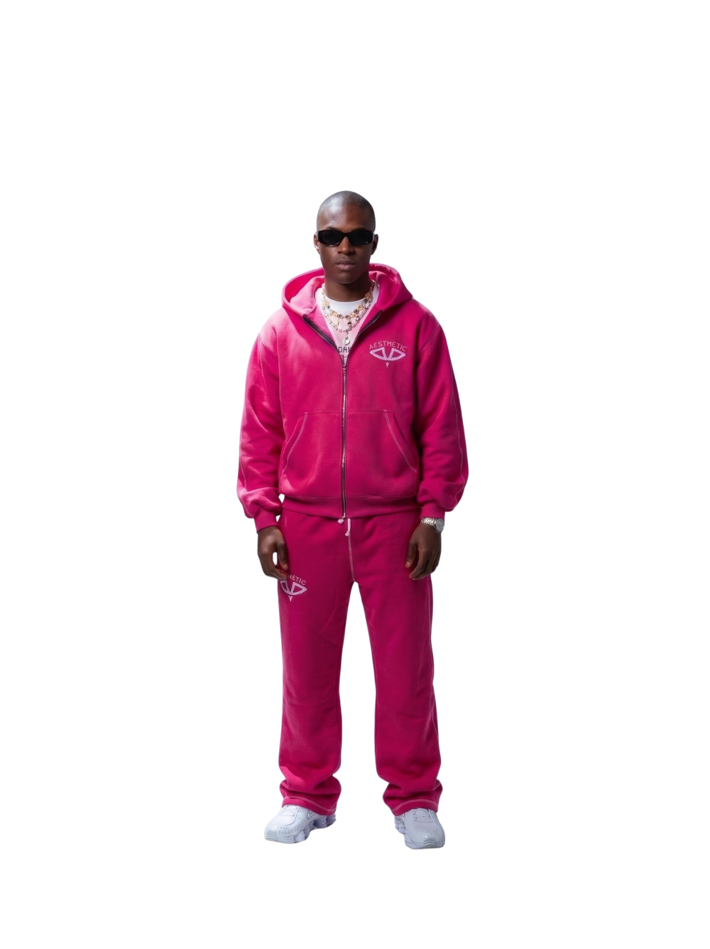 Aesthetic Visionary Pink Tracksuit