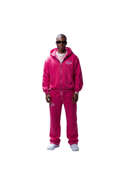 Aesthetic Visionary Pink Tracksuit