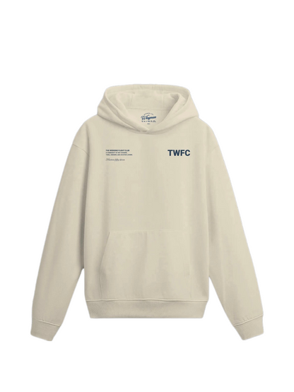 Mercha Flight Club Cream Hoodie