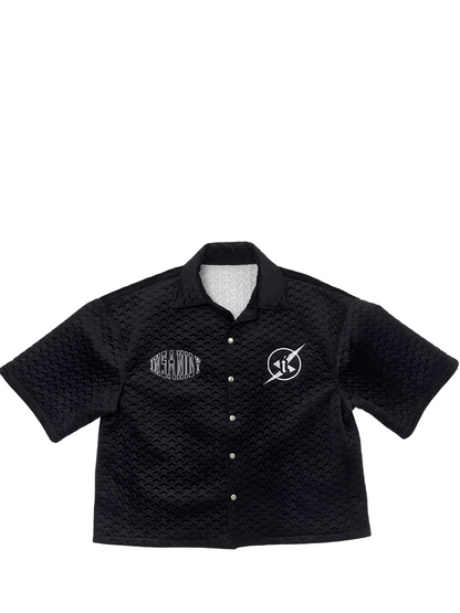 Insanidy Black Monogram Shirt