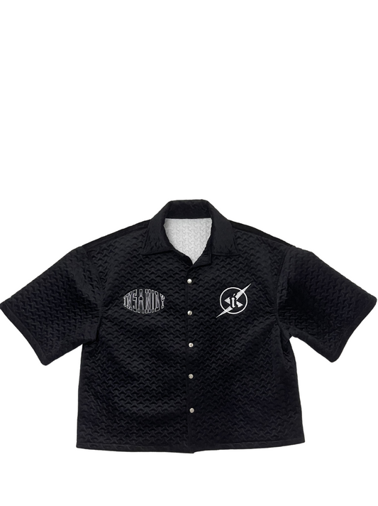 Insanidy Black Monogram Shirt