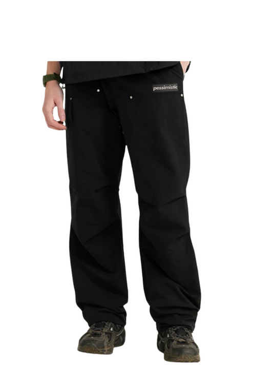 Pessimistic Black Cargo Pants