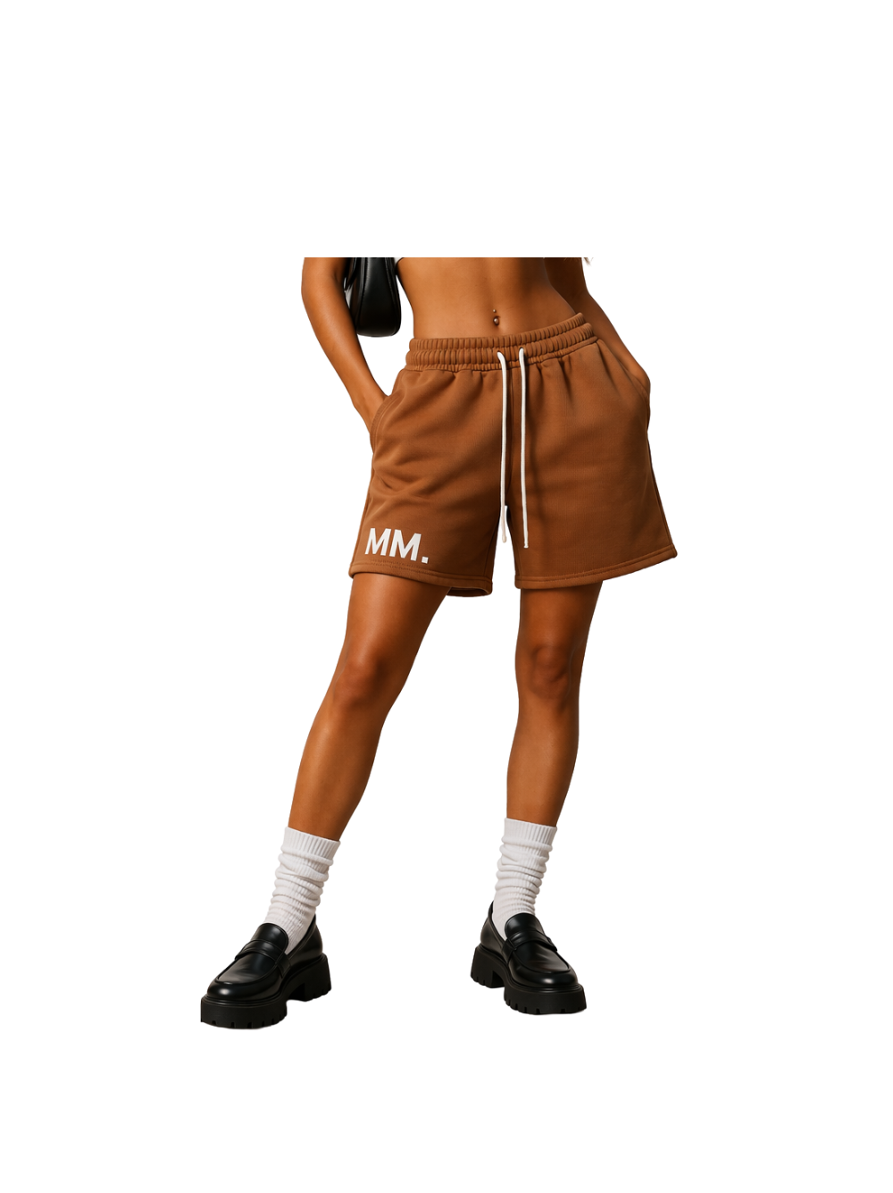Micael Matthews Signature Brown Shorts