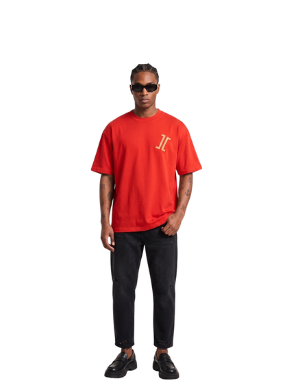 Iconic Essentials Logo Orange T-Shirt