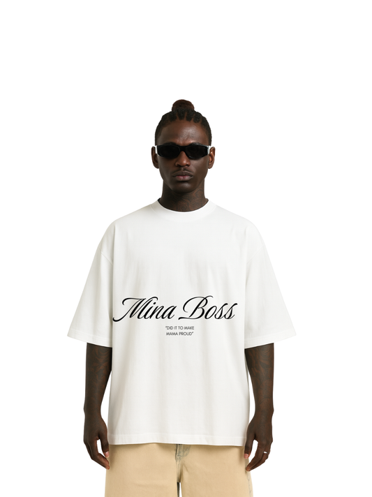 Mina Boss Essential White T-Shirt