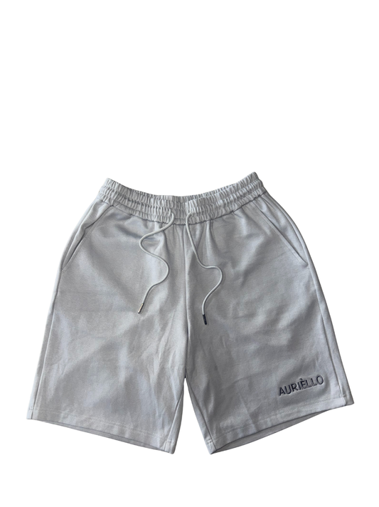 Auriello Essential Grey Shorts