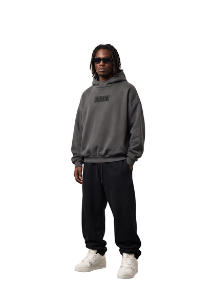 Be street Fueled by Faith Hoodie Grey