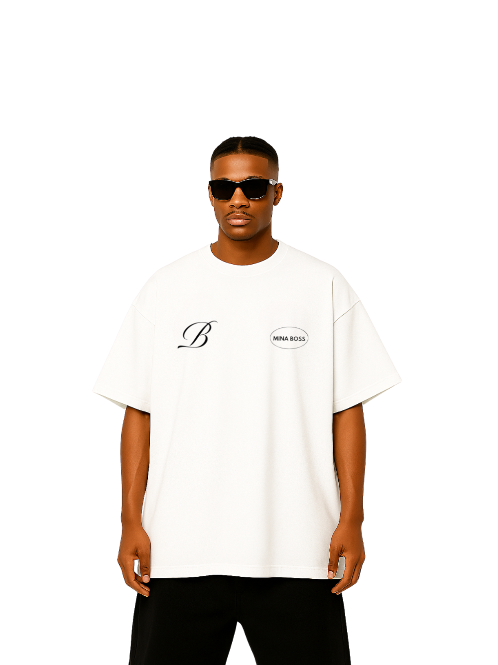 Mina Boss Proud Mama White T-Shirt