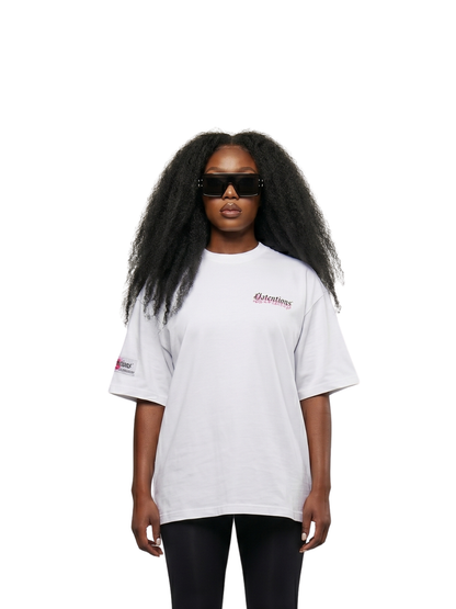 Ostentious Logo White T-Shirt
