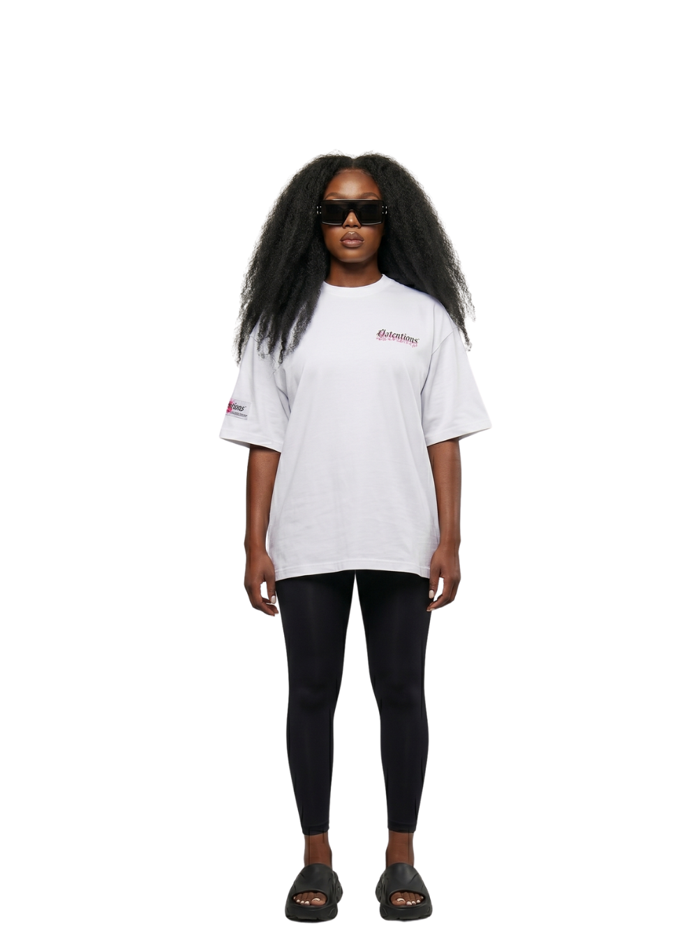 Ostentious Logo White T-Shirt