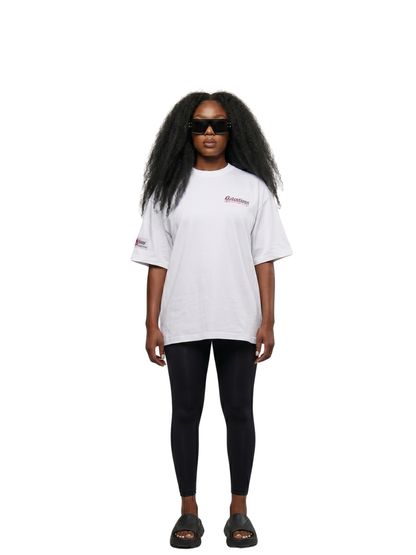 Ostentious Logo White T-Shirt