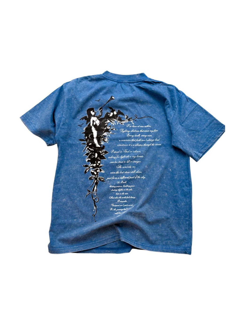 Godspeed At War With Myself Blue T-Shirt