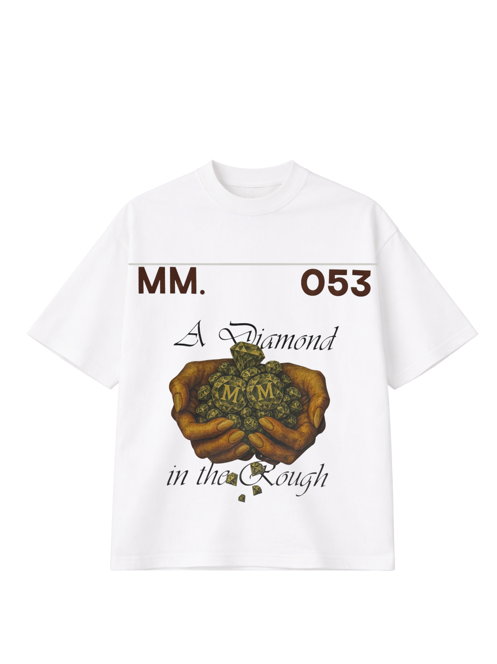 Micael Matthews 053 Diamond White T-Shirt
