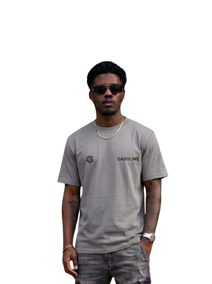 Gasoline Volk Boxing Grey T-Shirt
