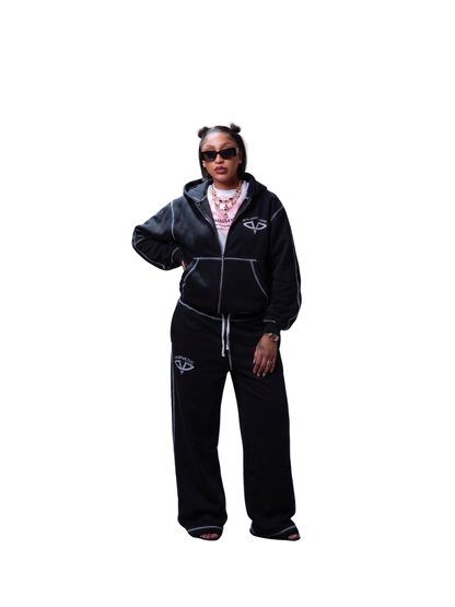 Aesthetic Visionary Black Tracksuit