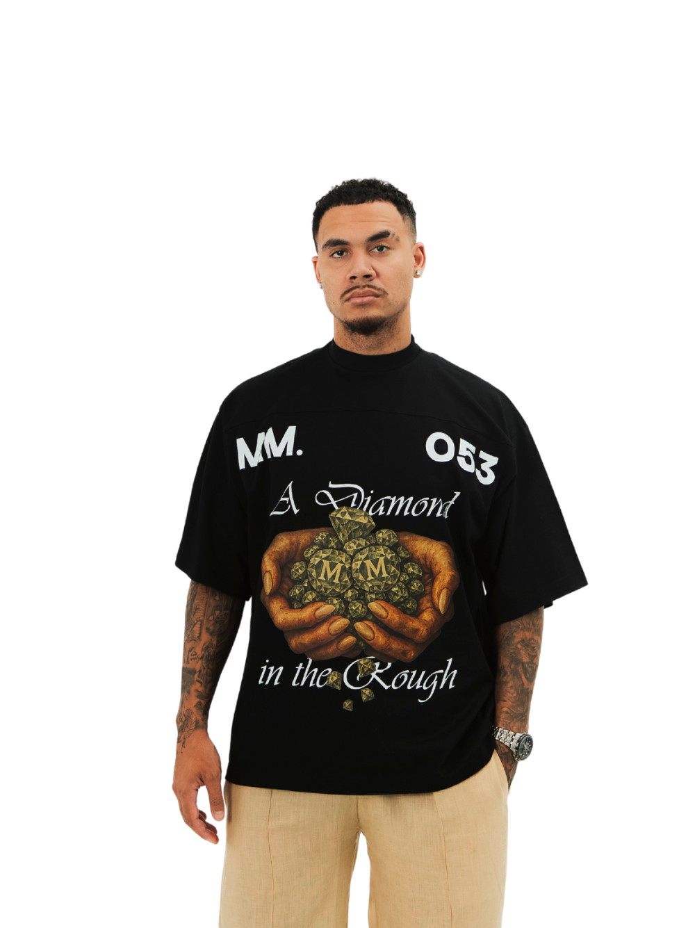 Micael Matthews 053 Diamond Black T-Shirt