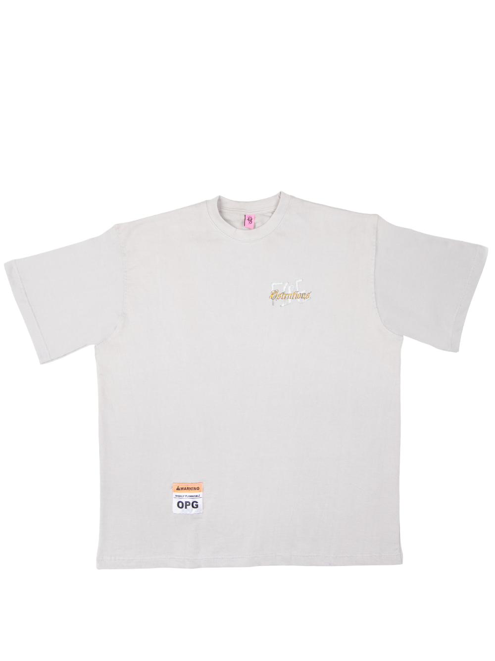 Ostentious Fire Grey T-Shirt