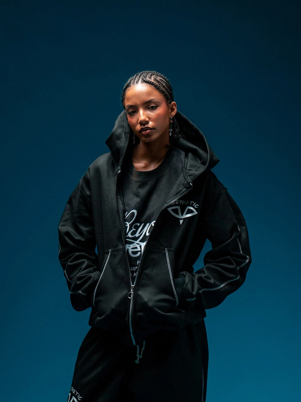 Aesthetic Visionary Black Tracksuit