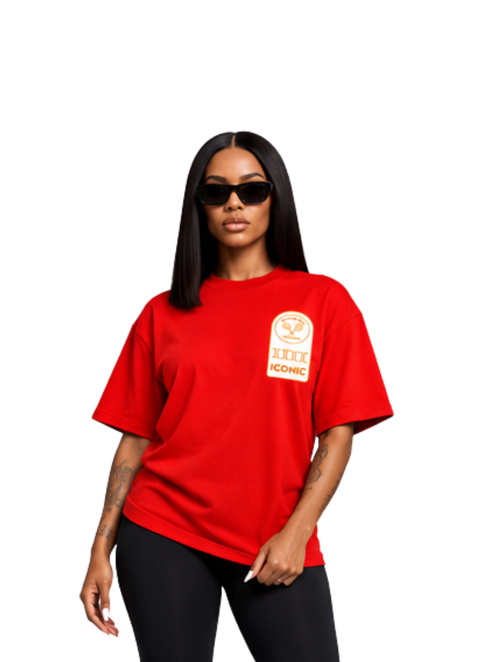 Iconic Tennis Edition Orange T-Shirt