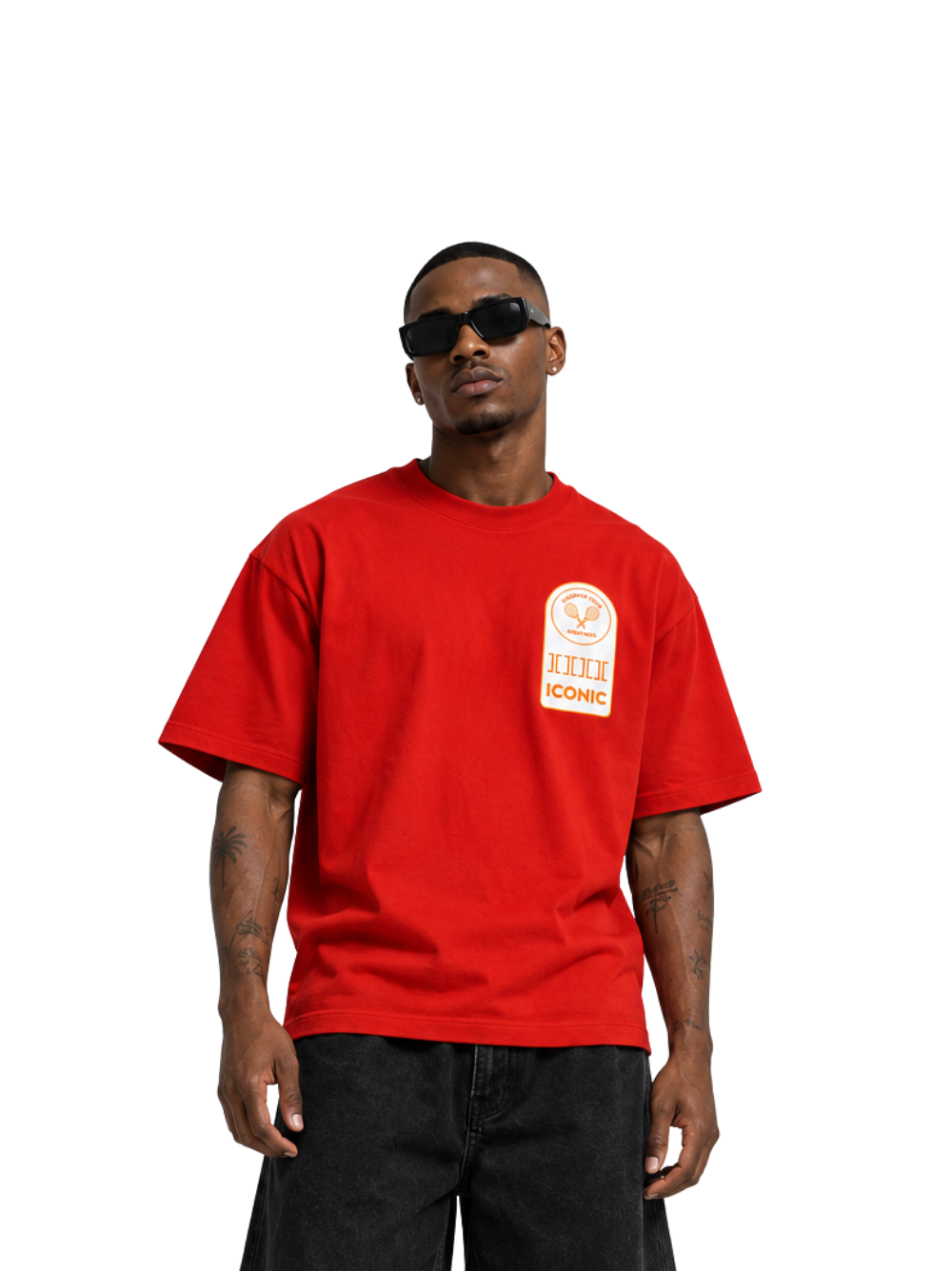 Iconic Tennis Edition Orange T-Shirt