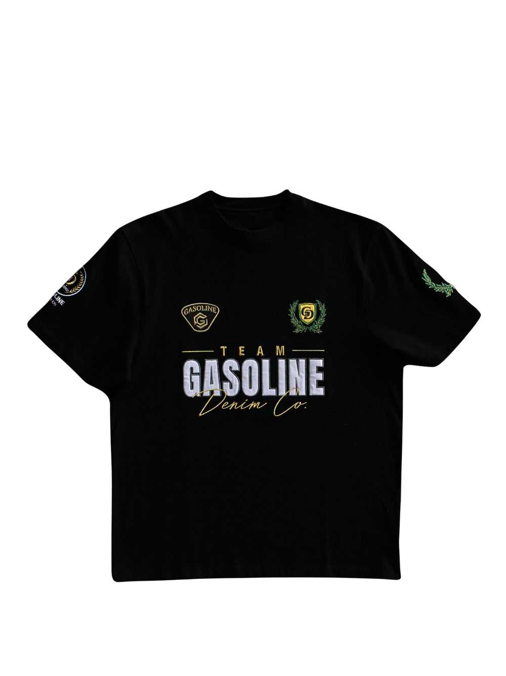 Gasoline Stockton Black T-Shirt