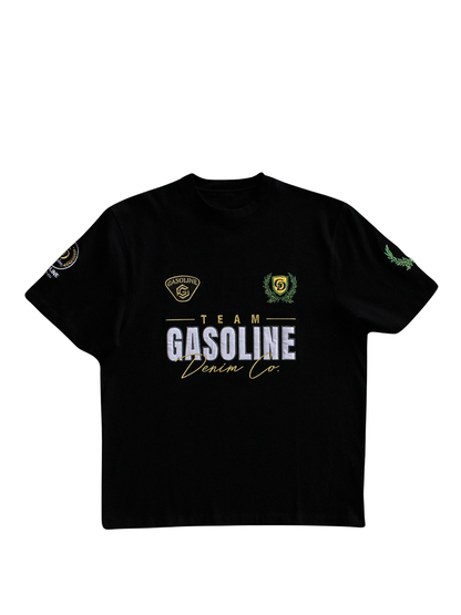 Gasoline Stockton Black T-Shirt