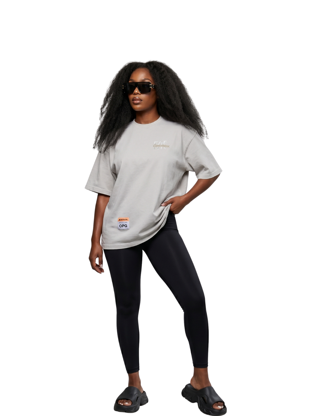Ostentious Fire Grey T-Shirt