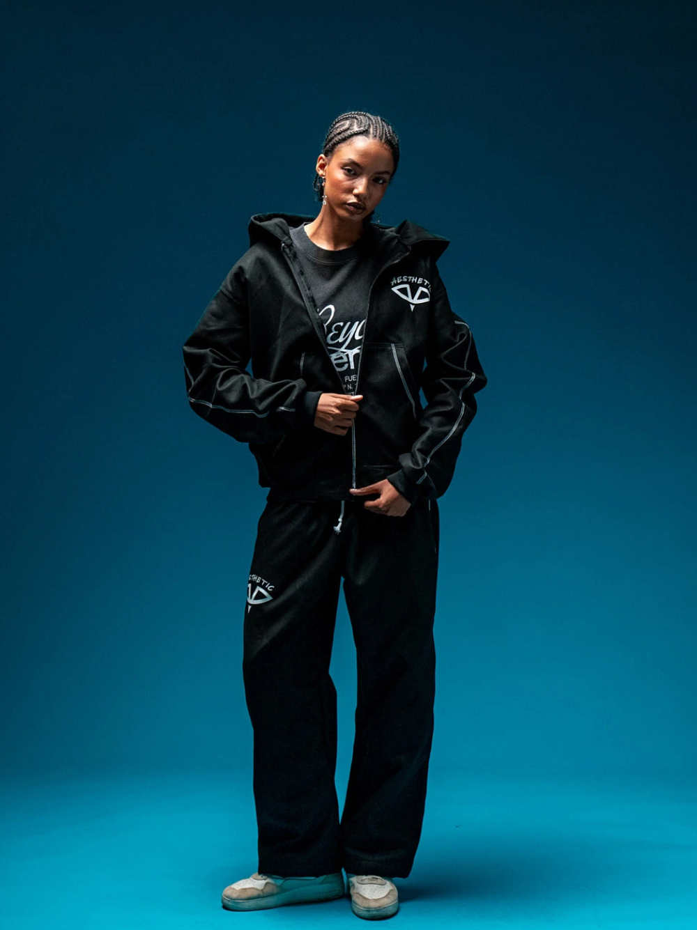 Aesthetic Visionary Black Tracksuit
