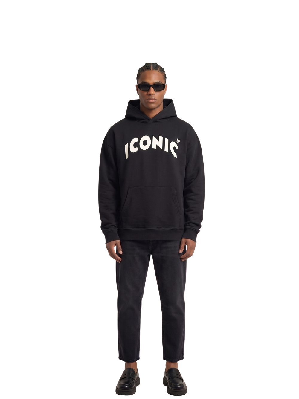 Iconic Classic Black Hoodie