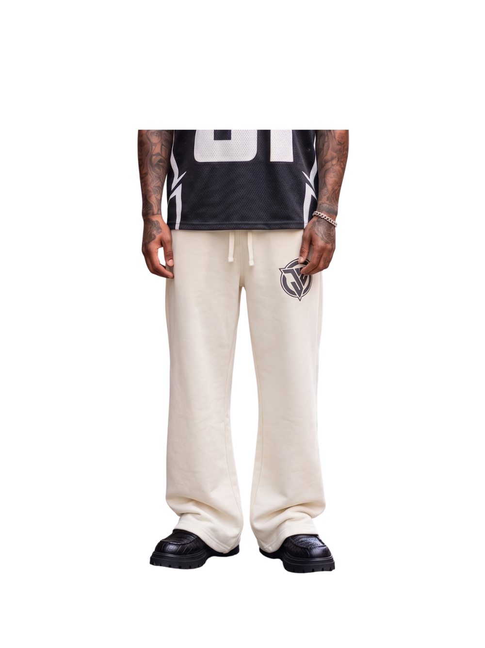 JC Club Oversized Cream Sweatpants