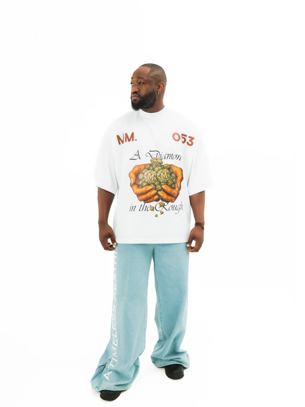 Micael Matthews 053 Diamond White T-Shirt