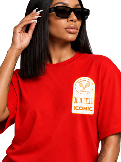Iconic Tennis Edition Orange T-Shirt