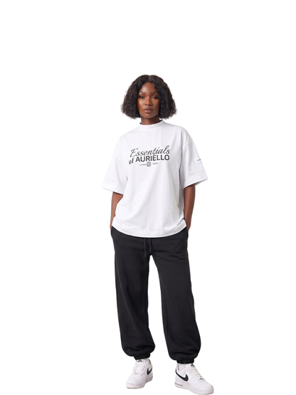 Auriello Essential White T-Shirt