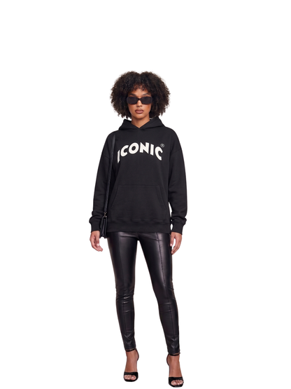 Iconic Classic Black Hoodie