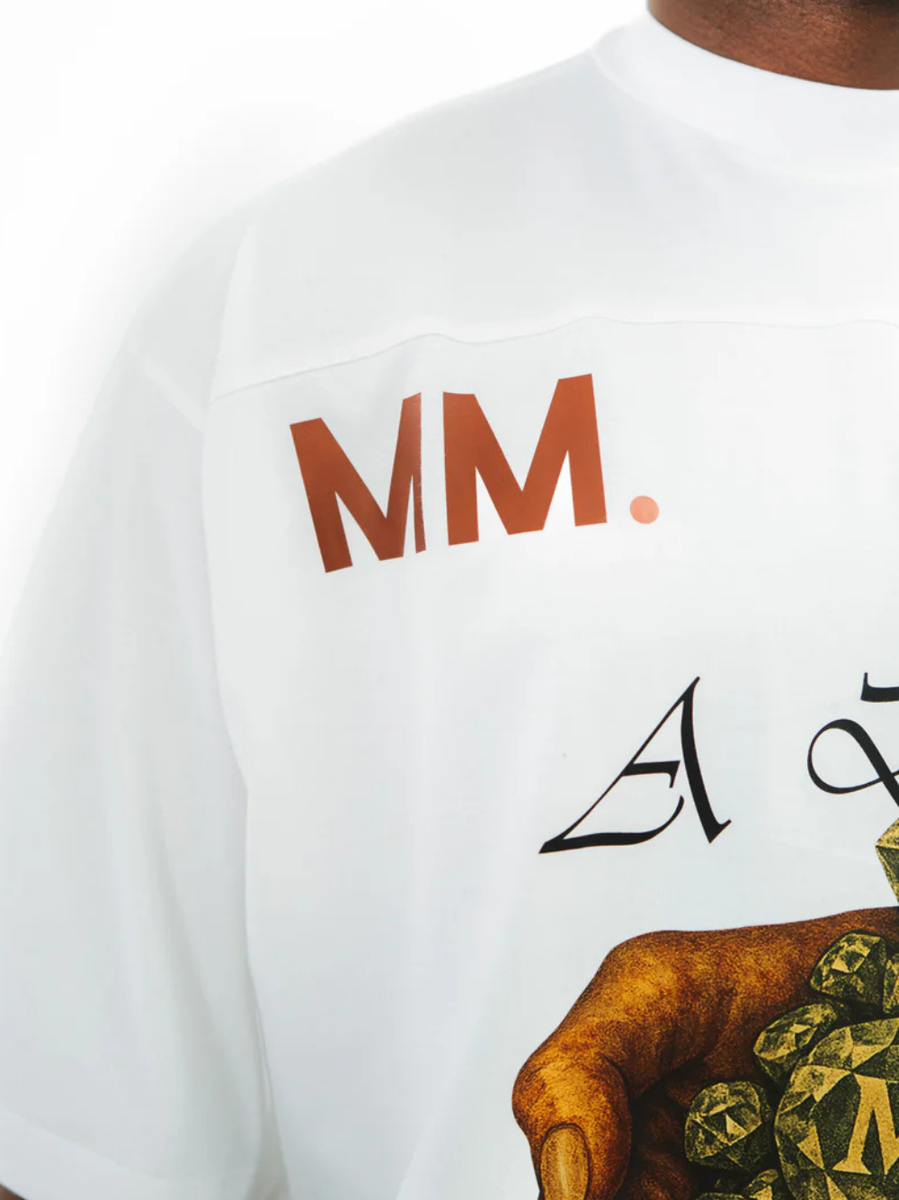 Micael Matthews 053 Diamond White T-Shirt