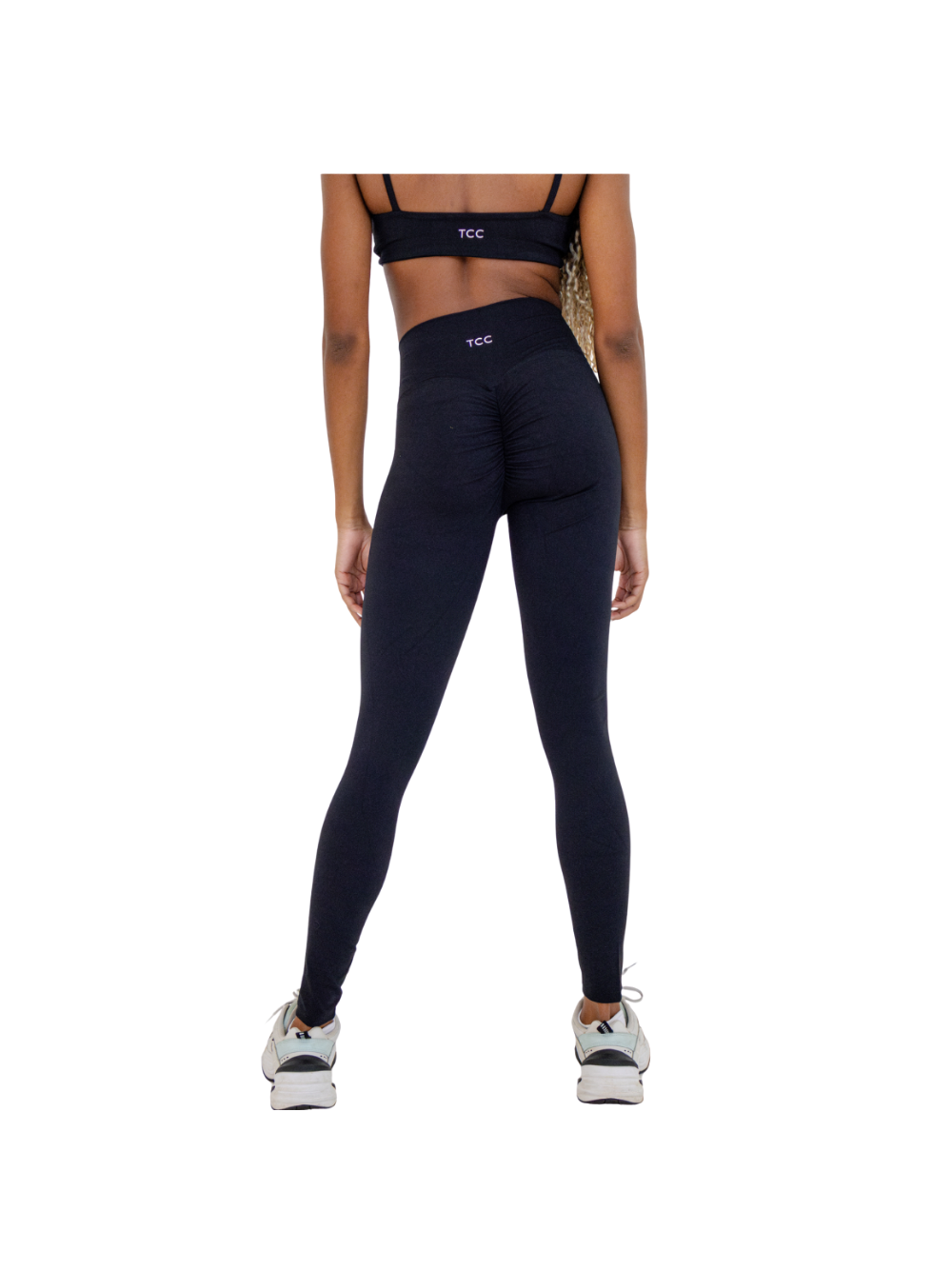 TCC Micro Crunch Black Leggings