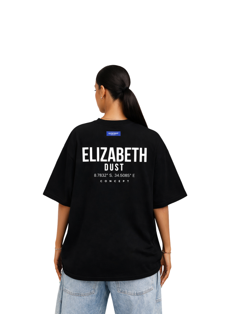Elizabeth Dust Essential Black T-Shirt