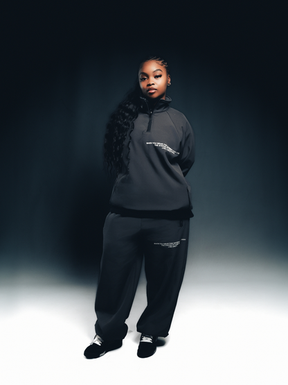 El Patron 2 Piece Black Roadman Tracksuit