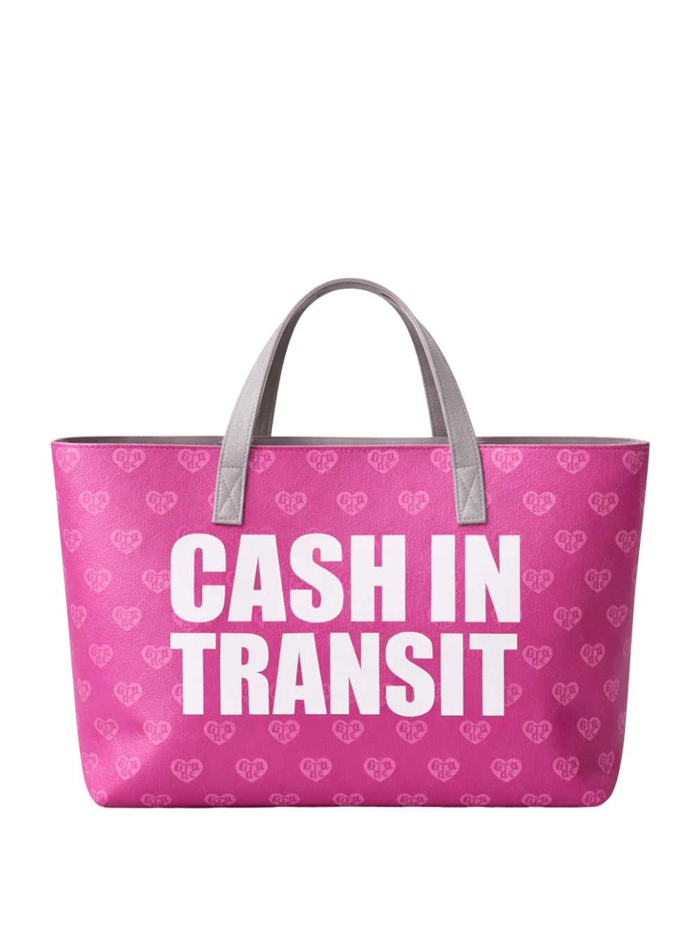 Grade Cash In Transit Pink Tote Bag
