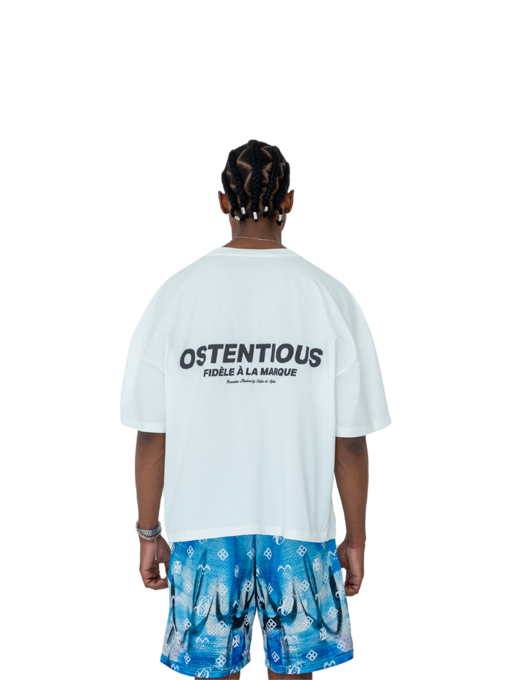 Ostentious Loyal White T-Shirt