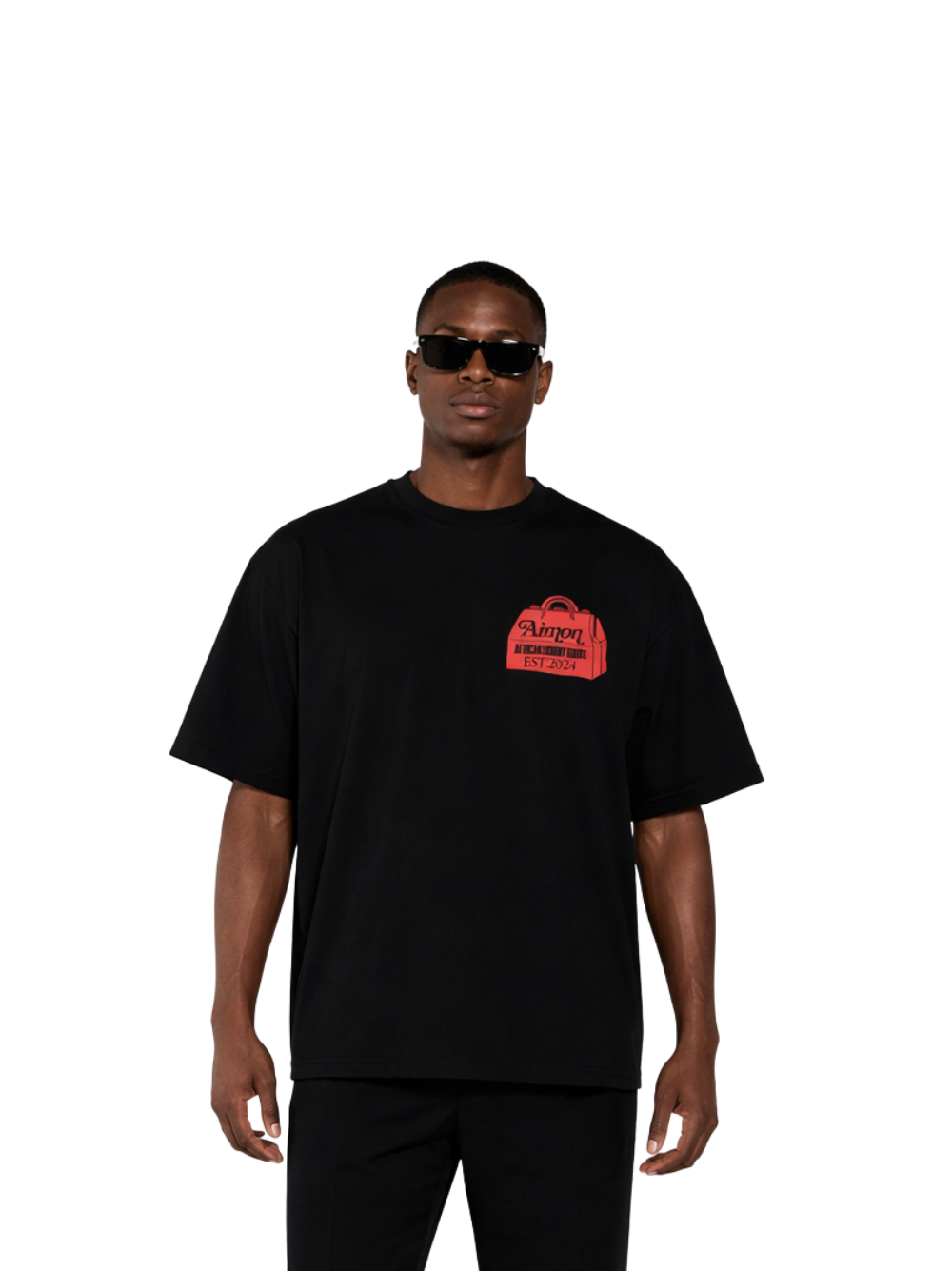 Aimon Luxury Bag Black T-Shirt
