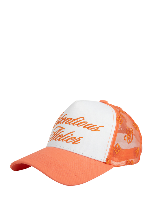 Ostentious Orange Adjustable Cap