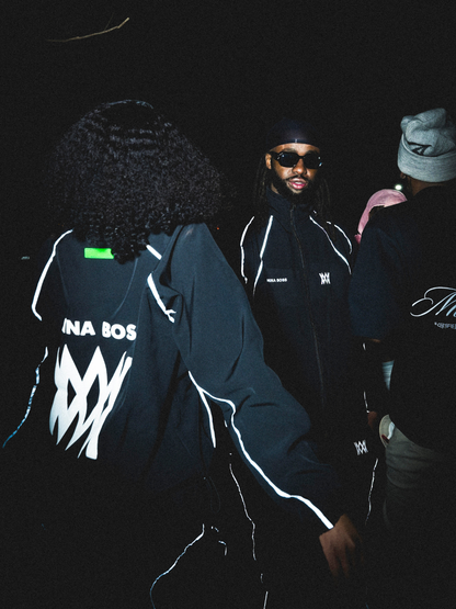Mina Boss CEO Black Tracksuit