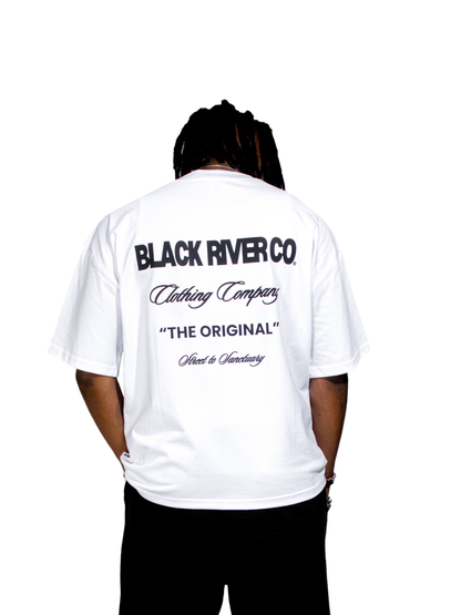 Black River Essential White T-Shirt