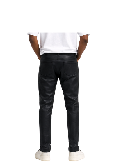 Notivsale Black Leather Pants