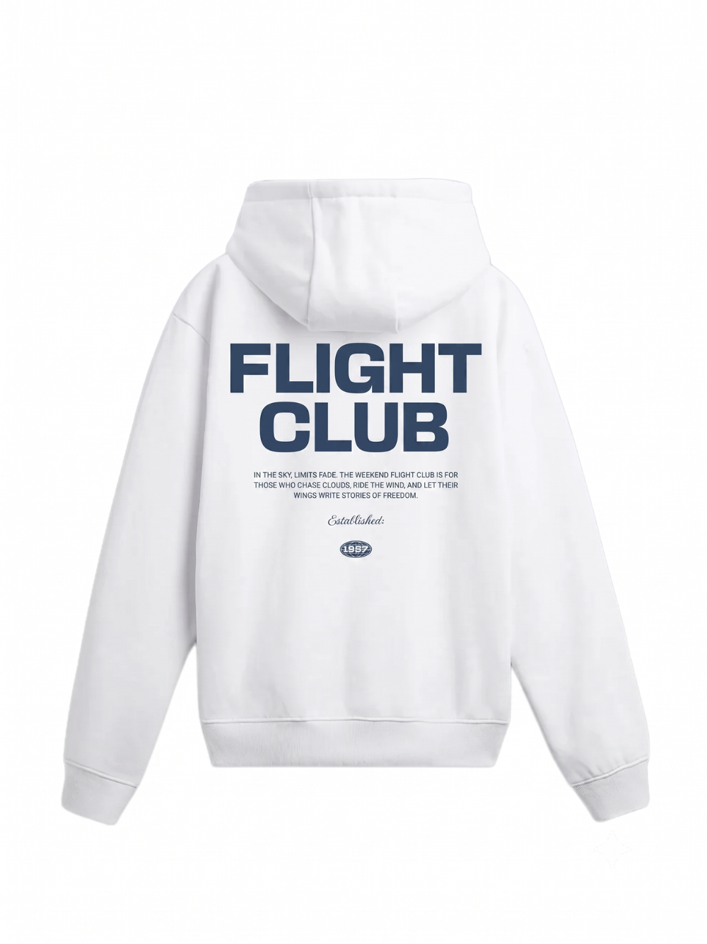 Mercha Flight Club Cream Hoodie