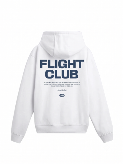 Mercha Flight Club Cream Hoodie