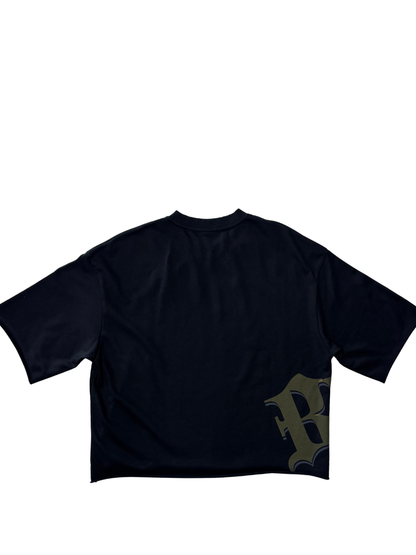Be Street Boxy Black T-Shirt