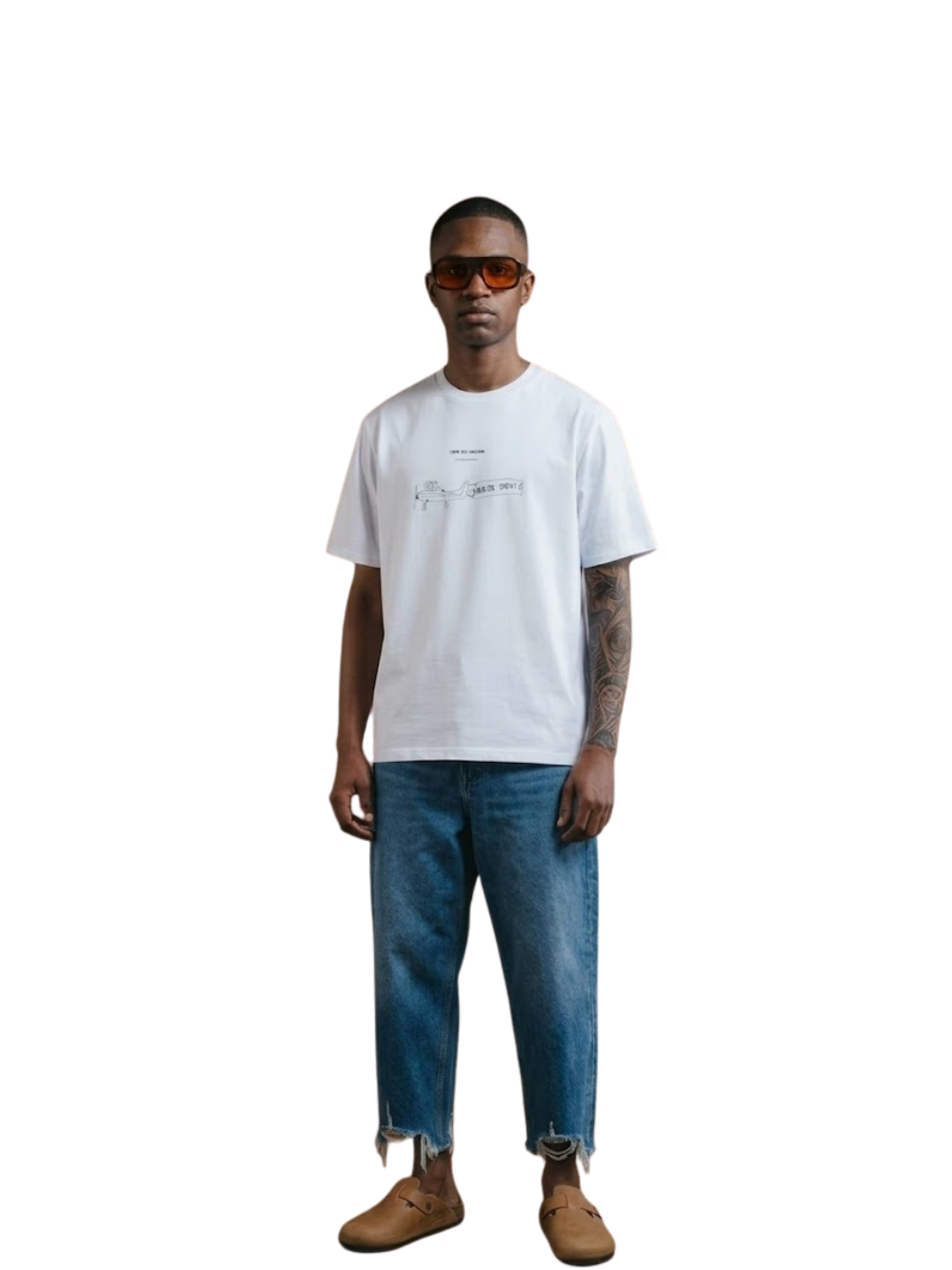 APO Dé YOPSIS The House White T-Shirt