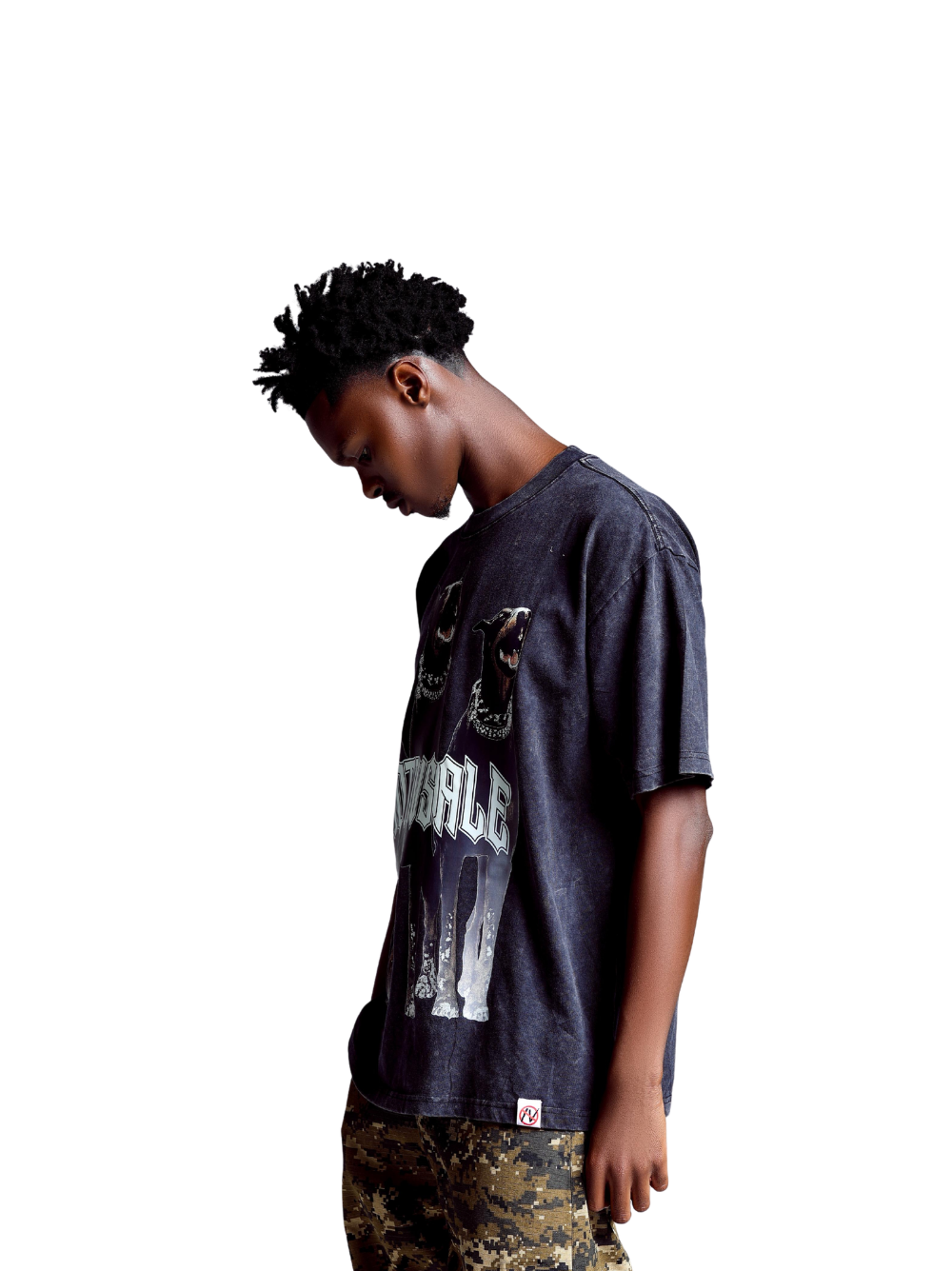 Notivsale Dobberman Black T-Shirt